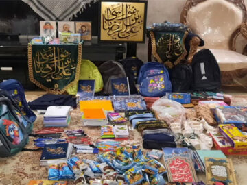 توزیع ۱۳ هزار بسته لوازم التحریر بین دانش آموزان مناطق محروم فارس