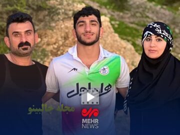 والدین دانیال سهرابی: خوشحالیم که پسرمان توانست حریفانش را شکست دهد
