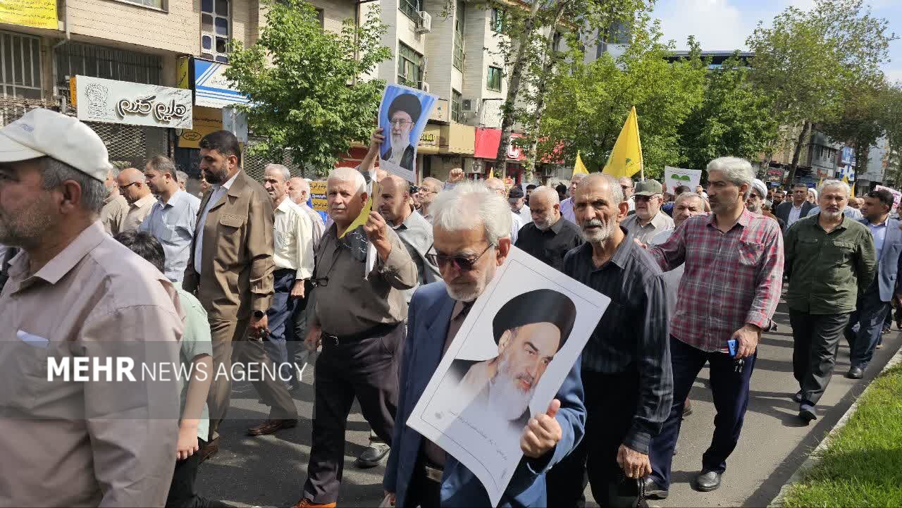 راهپیمایی «جمعه خشم و نصر» در گیلان آغاز شد