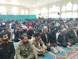 همایش بزرگ اقتدار بسیجیان در شهر باشت برگزار شد