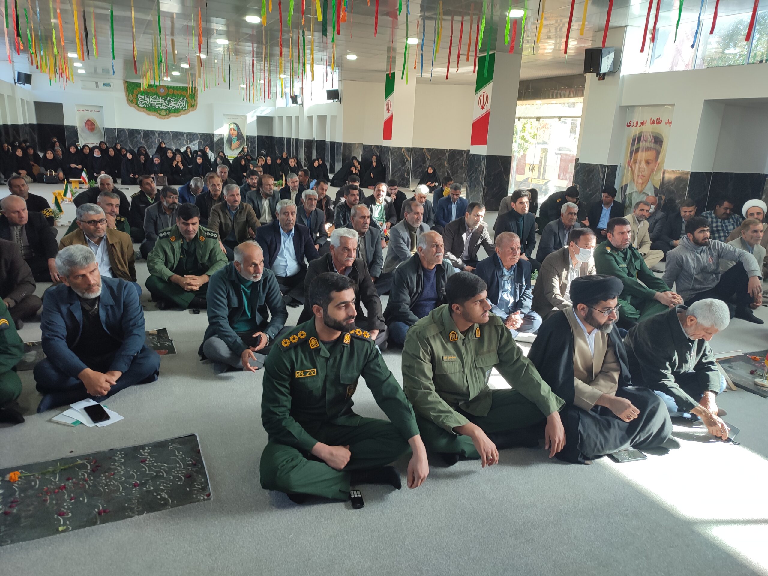 مراسم ششمین سالگرد شهادت حاج قاسم سلیمانی در باشت برگزار شد
