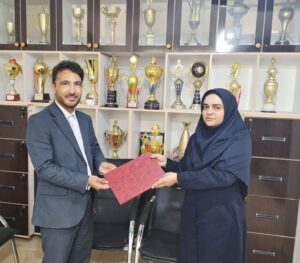 محمدرضا فتاحی میلاسی رئیس هیأت ورزش نابینایان لردگان شد